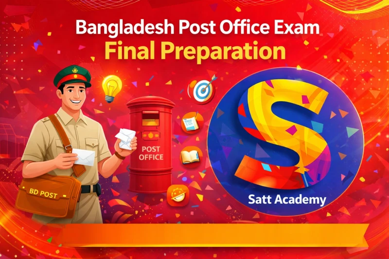বাংলাদেশ ডাক বিভাগ - বিভিন্ন পদ - পরীক্ষা ০৩ (ফাইনাল মডেল টেস্ট)