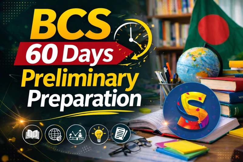 60 দিনে BCS প্রিলিমিনারি প্রস্তুতি - পরীক্ষা ২৫ (English Grammar ও বাংলা ব্যাকরণ)